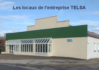 Les locaux de l'entreprise TELSA